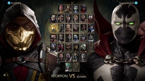 Mortal Kombat Spawn Gameplay Mirror Matches Youtube