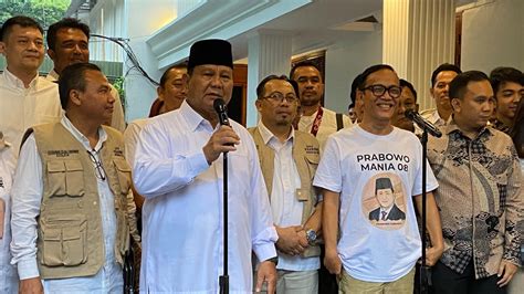 Didukung Jokowi Mania Prabowo Saya Tambah Muda 23 Tahun