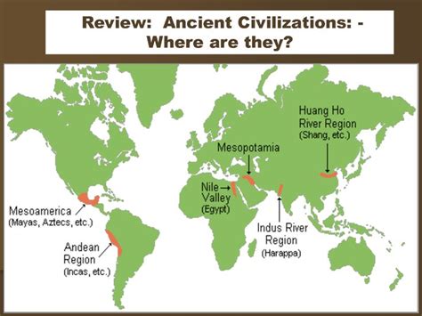 Ancient Civilizations Map.Crash Course (World History) Thought Bubble ...