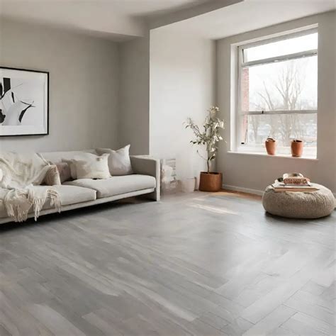 C Mo Combinar Parquet Gris Y Muebles