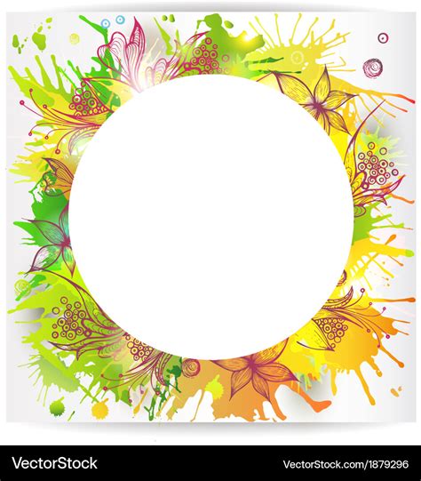 Splash background Royalty Free Vector Image - VectorStock