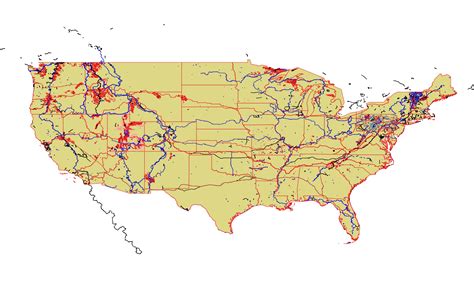 Large Map Of United States Trails