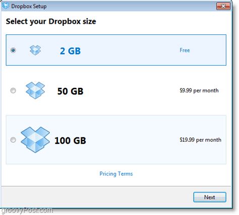 Backup And Sync 2 Gigs Of Files Online All Free With Dropbox