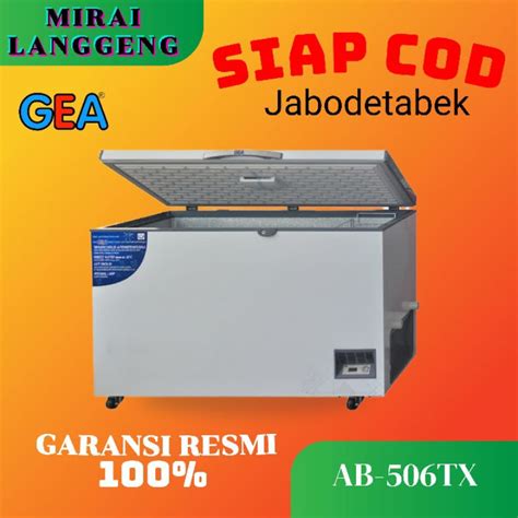 Jual GEA AB 506 TX Chest Freezer 492 Liter AB506TX Frezer Box Gea Ab