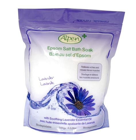 Amazon Alpen Secrets Epsom Soak Lavender Ounce Bath