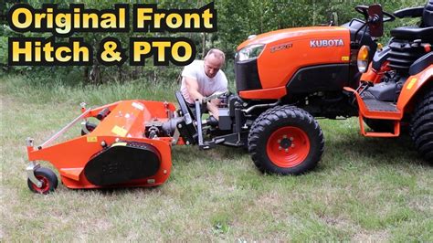 Kubota Original Front 3p Hitch And Pto From Zuidberg For Compact