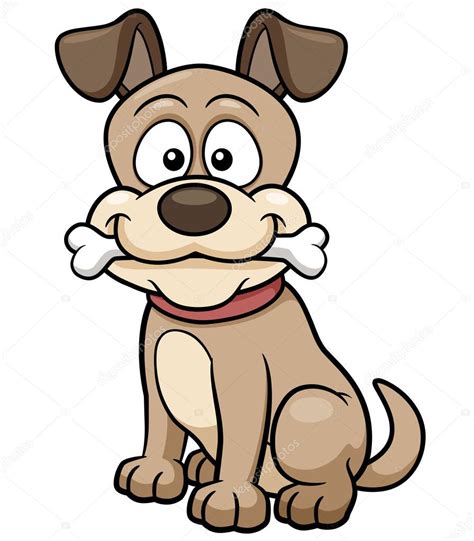 Perro De Dibujos Animados Vector De Stock Sararoom