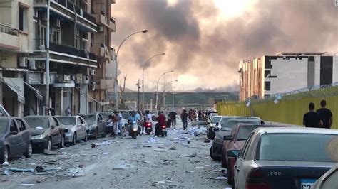 Devastating aftermath of deadly blast in Beirut