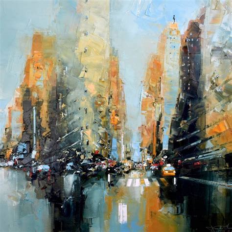 New York Castan Daniel Peinture Paysage Daniel