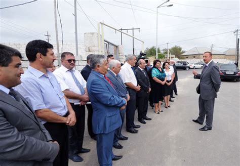 President Ilham Aliyev Inspects Ongoing Capital Repair And