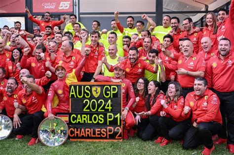 Sainz Gana El Gp De Australia Con Ferrari Y Verstappen No Logra