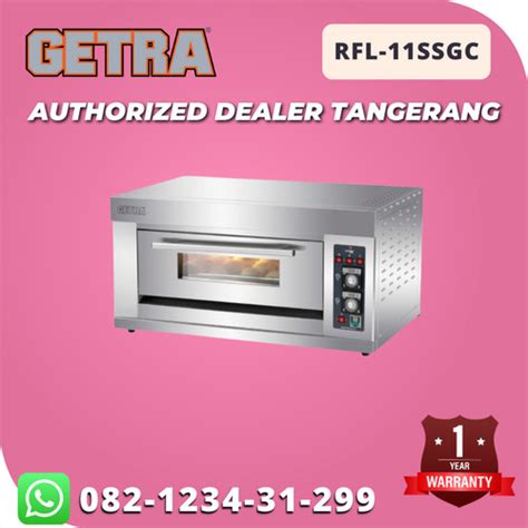 Jual OVEN GAS GETRA RFL 11SSGC OVEN GAS ROTI 1 DECK 1 TRAY GARANSI