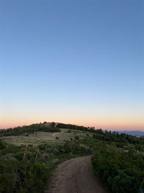 Sunset | utah | hiking | photography | orange and blue sky | pinterest ...