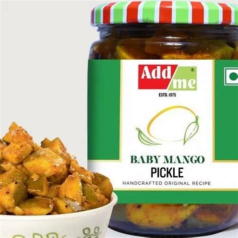 Spicy Baby Mango Pickle Packaging Size 500 Gram Packaging Type Jar