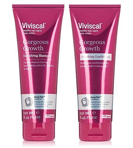 Viviscal Densifying Shampoo And Conditioner 845 Oz Set Shampoo And Conditioner Sets Shampoo