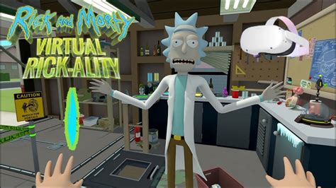 Rick And Morty Virtual Rick Ality On The Oculus Quest 2 Plus My Quest 2 Review Youtube