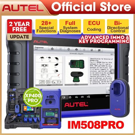 Autel Maxiim Im Car Key Programmer Immobilizer Immo Service Obd