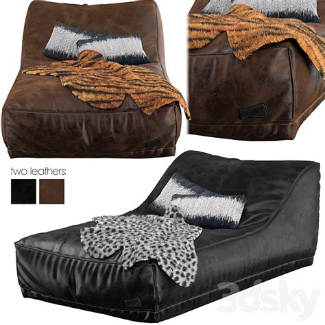 NORR 11 Storm Lounge Large Leather Other Soft Seating 3D Model