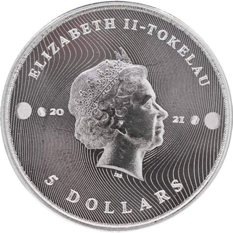 5 Dollars Elizabeth II Equilibrium Tokelau Numista