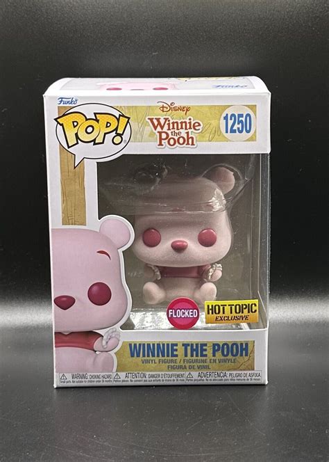 Funko Pop Disney 1250 Winnie The Pooh Cherry Blossom Flocked Hot Topic