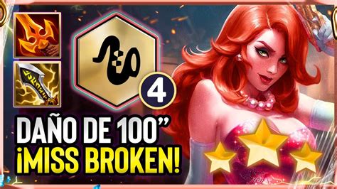 Jazz 4 Miss Fortune ⭐⭐⭐ Daño Increíble Tft Set 10 Youtube