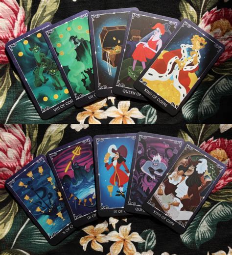 タロットカード Disney Villains Tarot Deck And Guidebook 【prosperity Mana】