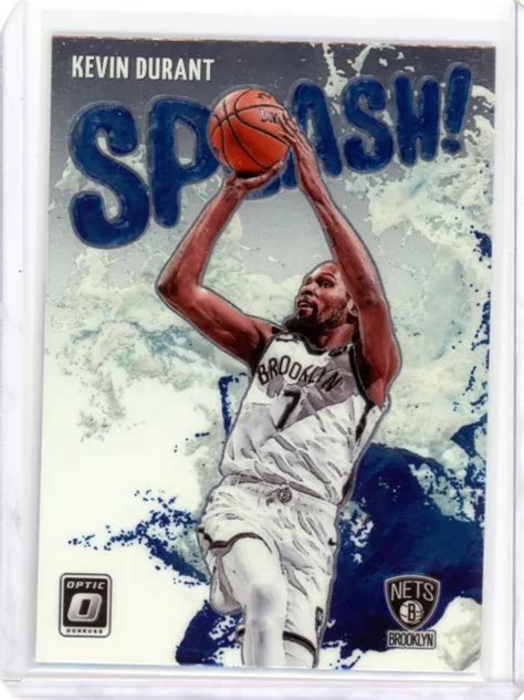 Panini Donruss Optique Kevin Durant Splash Filets De