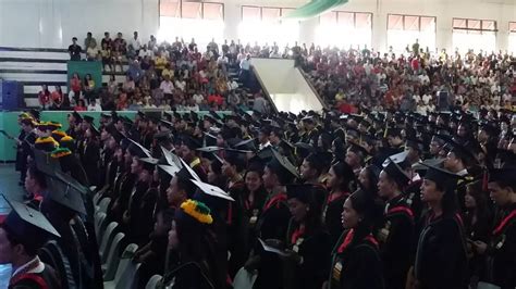 Caraga State University Graduation 2015 Part 2 Youtube