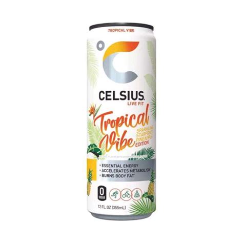 Celsius Energy Drink Live Fit Tropical Vibe