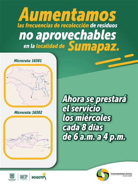 Uaesp on Twitter Atención asumapaz Ampliamos las frecuencias de