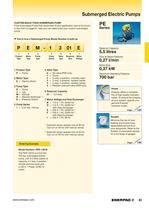 PE Series Hydraulic Submerged Electric Pumps ENERPAC PDF Catalogs