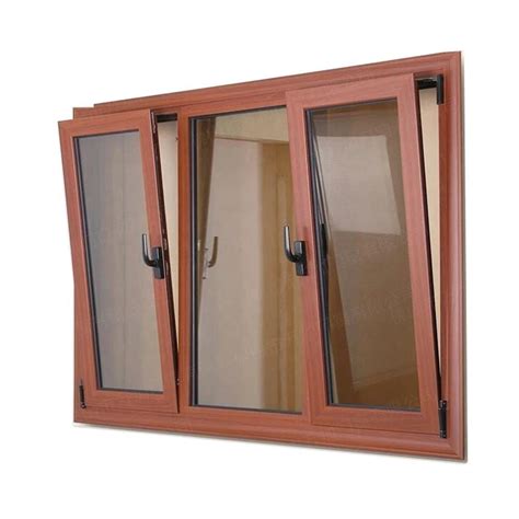 Aluminum Profile Windows And Door Wooden Color Aluminum Window And Door