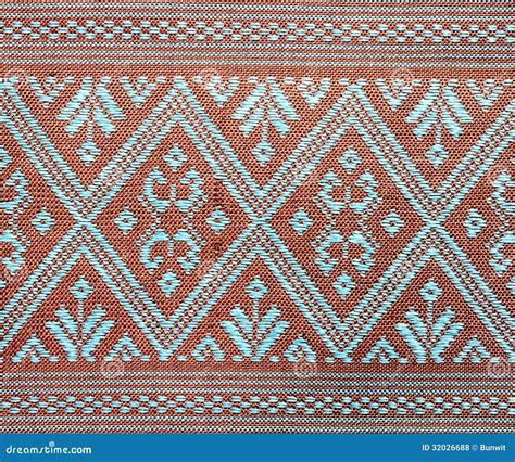 Thai Silk Fabric Pattern Background Stock Photo Image Of Cloth Thai