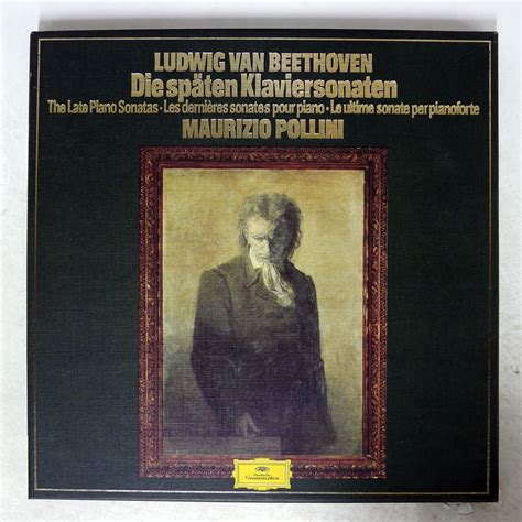 MAURIZIO POLLINI LUDWIG VAN BEETHOVEN THE LATE PIANO SONATAS LES