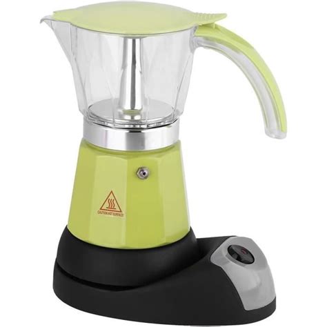 KIMISS Électrique Moka Pot Électrique Cafetière En Alliage D aluminium