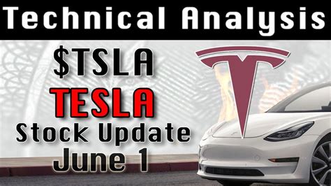 TESLA TSLA June 1 Update Technical Analysis Chart YouTube