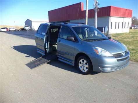 Buy Used Toyota Sienna Wheelchair Handicap Van Side Entry Power