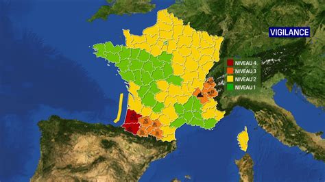 Intempéries deux départements placés en vigilance rouge aux crues