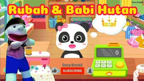 Rubah And Babi Hutan Bersama Bayi Panda Kiki And Baby Bus Youtube