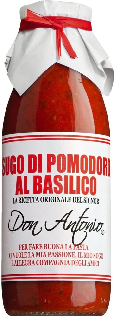 Don Antonio Salsa De Tomate Con Albahaca Ml Piccantino Tienda