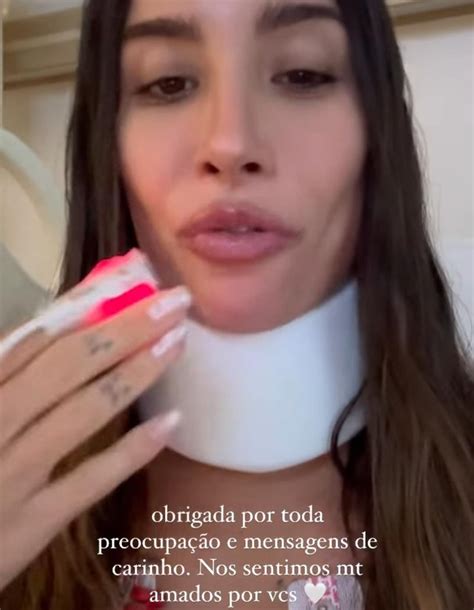 Bianca Andrade aparece internada após acidente e atualiza estado Veja