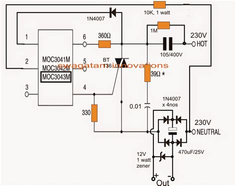 Simple Transformerless Power Supply Circuits Explained