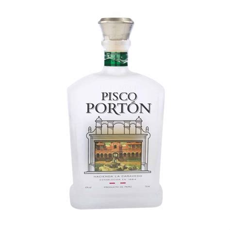 Pisco Porton Mosto Verde Ml La Casa Del Barman