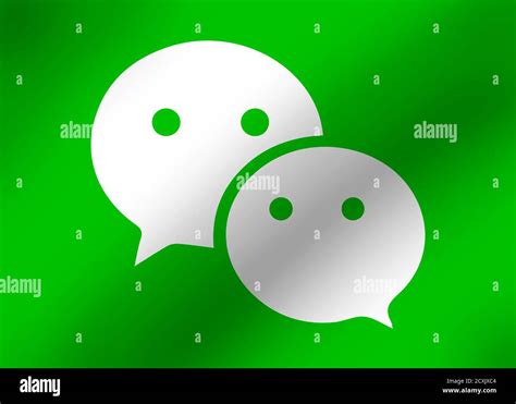 We Chat Logo Stock Photo Alamy