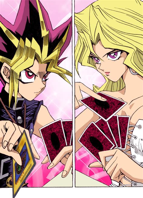 Page From The Yu Gi Oh Manga Art By Kazuki Takahashi Yugioh Manga