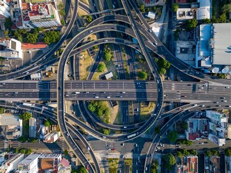 Premium Photo Aerial View Of The Highway In Buenos Aires