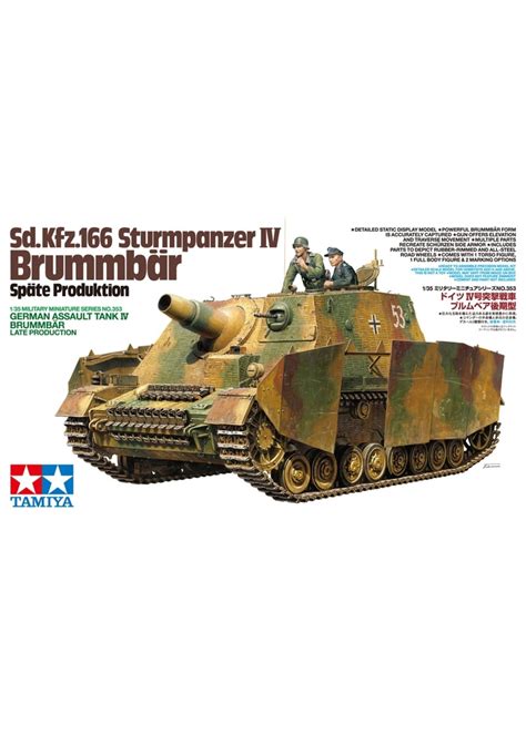 Tamiya 35353 1 35 German Assault Tank IV Brummbar Late Production