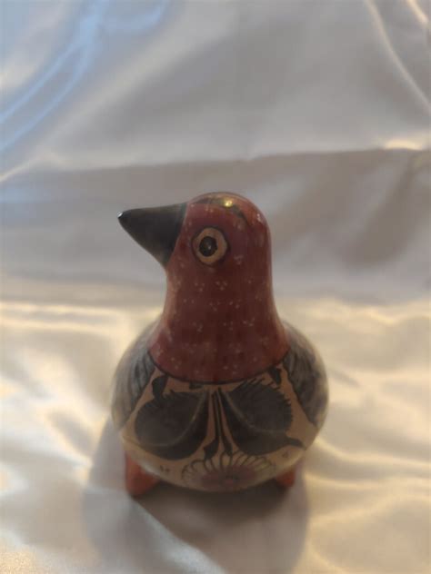 Mexican Folk Art Pottery Duck Etsy