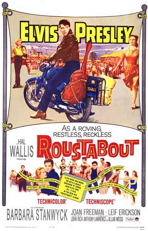 Roustabout Movie Posters From Movie Poster Shop