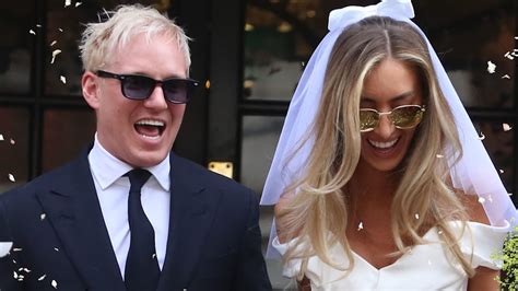 Jamie Laing's glam bride Sophie Habboo rocks £3.8k wedding mini dress ...